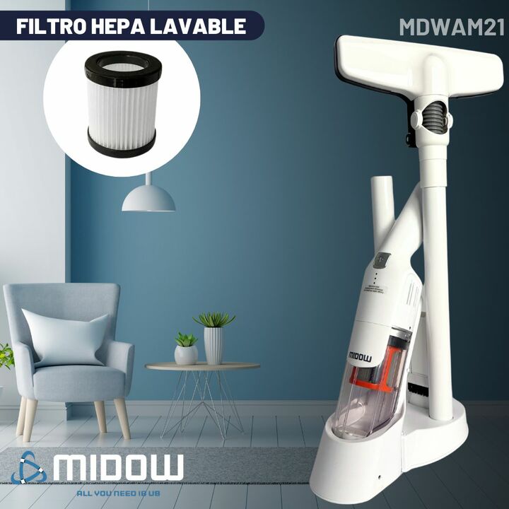 Aspiradora Inalambrica Midow Multi-funcion A Bateria 3 En 1 - Vista 3