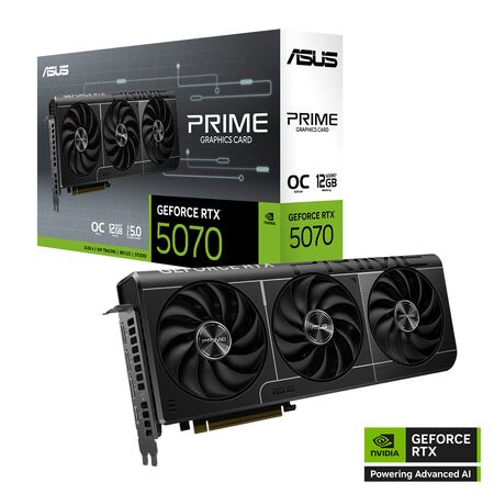Placa De Video Asus Prime Geforce Rtx 5070 Oc 12gb Gddr7
