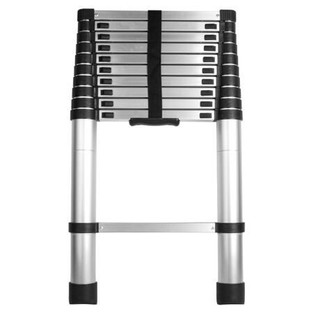 Escalera de Aluminio Telescópica Gadnic 32 M Escalones Extensibles