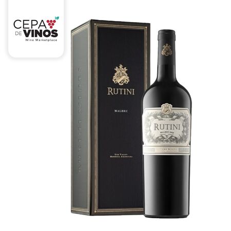 Vino Rutini Cabernet Malbec Con Estuche