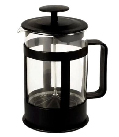 Cafetera Embolo Negra Y Vidrio 800 Ml Aston Home 173I