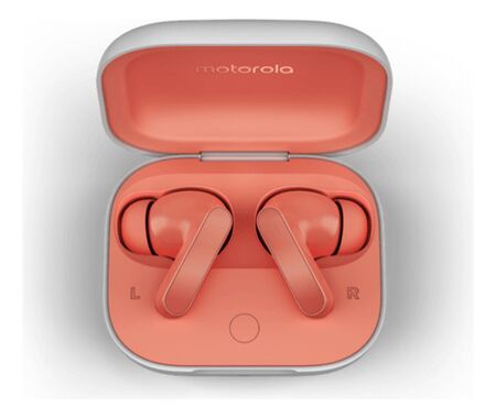 Auriculares Motorola Buds Rosa Durazno