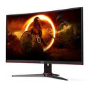 MONITOR GAMER AOC C27G2ZE - LED 27" 240 HZ, NEGRO,CURVO, 1920x1080, 0,5 MS - Miniatura 3