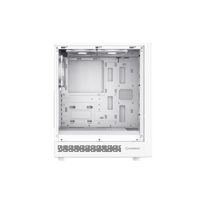 Gabinete Gamemax Storm 2AW 6Fan ARGB ATX Blanco - Vista 3