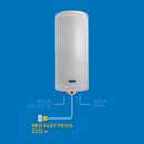 Termotanque Eléctrico Escorial El-90 Blanco 85.5l 220v 1500w - Miniatura 6