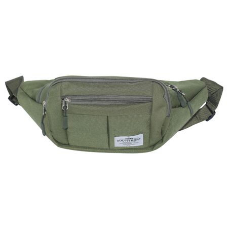Riñonera Bandolera Verde South Port Urbana Unisex