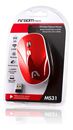 Mouse Óptico Inalámbrico Argomtech Ms31 Usb Rojo - Miniatura 3