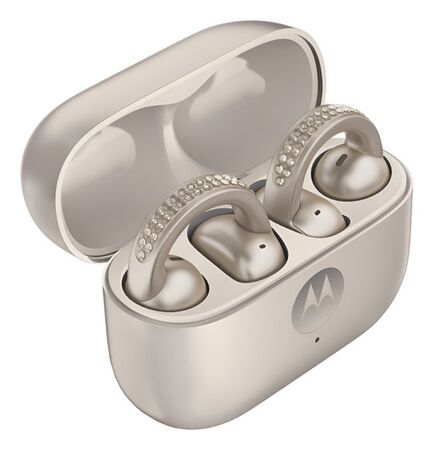 Auriculares Motorola Buds Loop Crystals by Swarovski Pantone French Oak