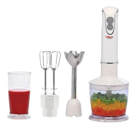 Licuadora de Mano Mixer Liliana AH130 Masterpic 450W 3 en 1