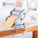 Maquina Pastalinda Clasica 200 Cromada 20cm Pastas Fideos - Miniatura 2