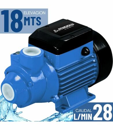 Bomba Periférica Midow 370W 28 L/min 18m Succión 8m