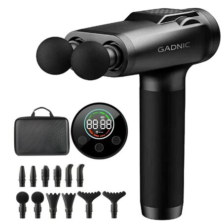 Pistola Masajeadora Gadnic Doble Cabezal