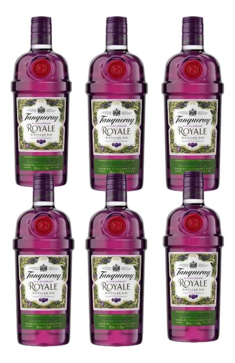 Gin Tanqueray Royale700ml  Packx6 - Vista 2