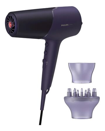 Secador De Pelo Philips Thermoshield Bhd51400 Violeta 2300w