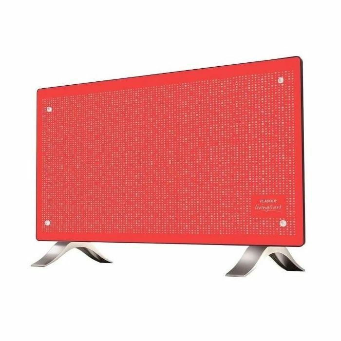 VITROCONVECTOR PEABODY PE-VC20RR - RAYAS ROJO, 2000W, C. ELECTRONICO, PIE DE PLÁSTICO - Vista 1