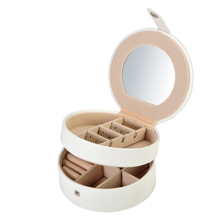 Organizador Joyero Blanco Gadnic Para Accesorios Joyas Anillos