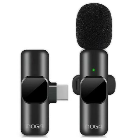 MICRÓFONO INALÁMBRICO PARA CELULAR NOGA (NG-MI9)