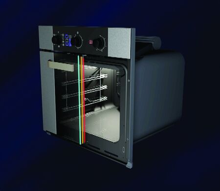 Horno Empotrable Eléctrico Ormay He-60 A2 60l Negro 