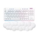 Teclado Logitech G715 Aurora White Mech  RGB Wifi 920-010453 - Miniatura 1