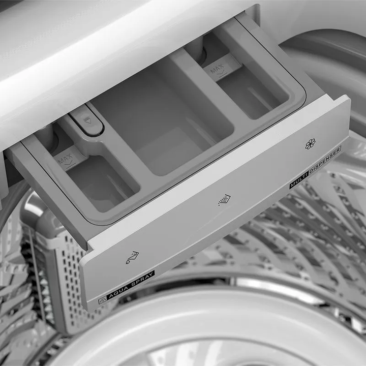 Lavarropas Whirlpool WW11BLAZWA 11kg carga superior blanco - Vista 4