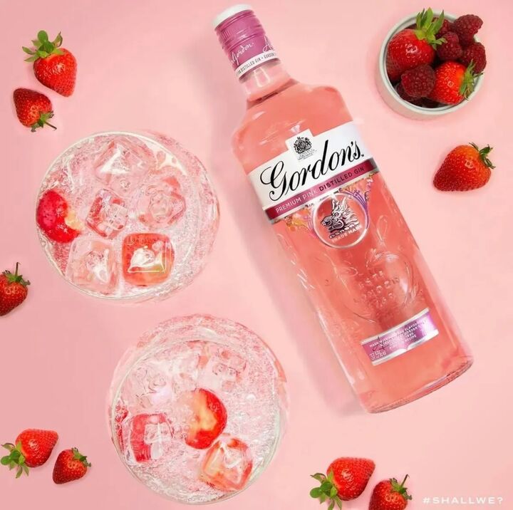 Gin GordonsPink700ml  Packx6 - Vista 3