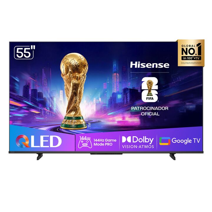 TELEVISOR LED HISENSE 9155Q7QG 55° QLED GAMMING GOOGLE TV - 4609698 - Vista 1