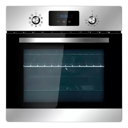 Horno Electrico Clever - 60 Lts - Color Acero Inoxidable