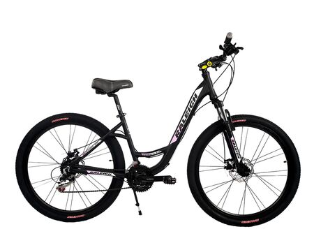 Bicicleta Raleigh Venture 3.0 - Talle 18"-M - Negro - Cuadro de aluminio - Frenos a discos mecanicos - 21 Vel. - Rodado 27.5"