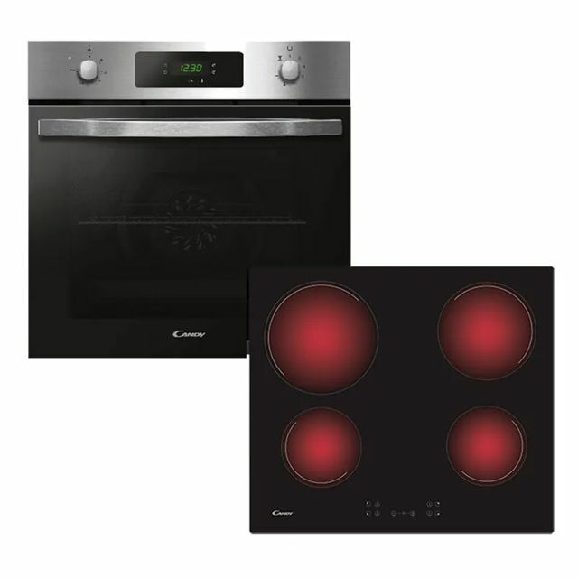 Smart Pack Candy Horno Electrico 65L + Anafe Vitroceramico CH64CCB/602X - Vista principal