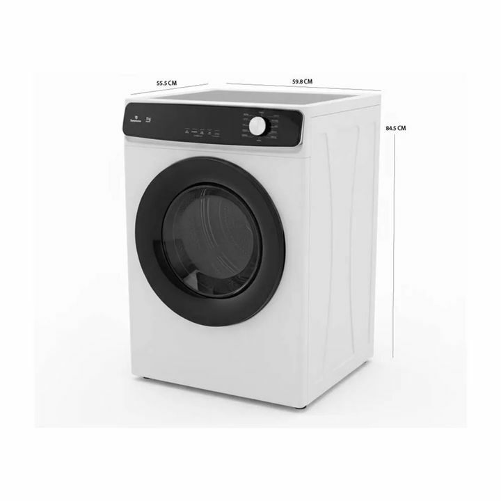 Secarropas Steel Home 8Kg 1800W SH-SV8B - Vista 3