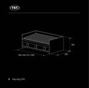 Parrilla a gas TST 2 quemadores - 60cm - Miniatura 2