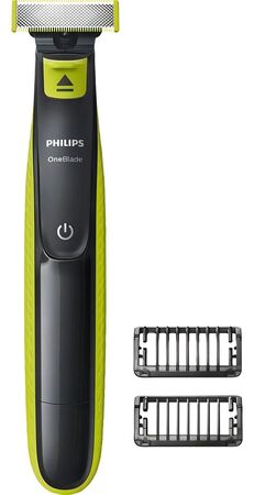 Afeitadora Philips OneBlade QP2521 verde lima y gris marengo 220V