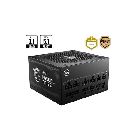 Fuente MSI 850W 80Plus Gold Mag A850GL Pcie5