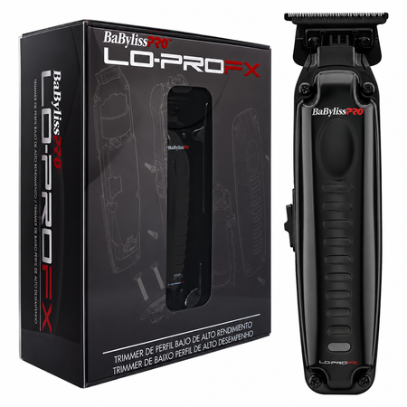 Patillera Babyliss Pro Lo-Pro FX726 Inalámbrica Negra