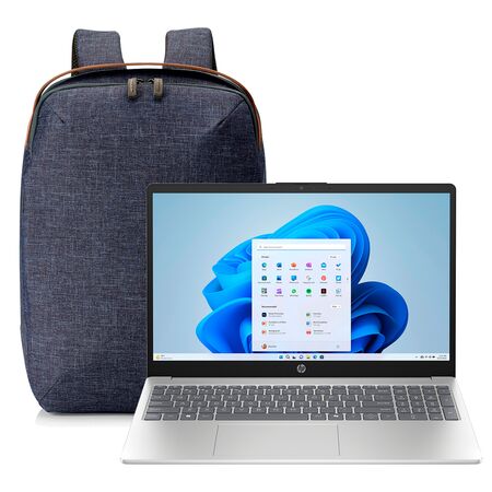 Combo Notebook Hp 15-fc0282la Ryzen 7 + Mochila Hp Renew