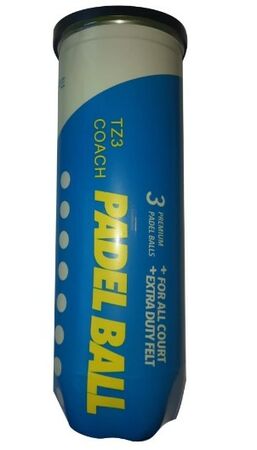 Pelotas de padel Ez Life Coach tz3 Tubo x 3 unid.