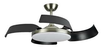 VENTILADOR DE TECHO RETRACTIL PROTALIA AURA VITA PLATIL LED 24W 6 VEL. - 4609293