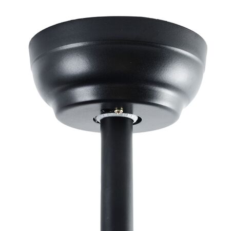 Ventilador De Techo Retráctil Etheos GVTI-VTRN Negro Luz Led Control