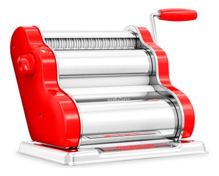 Maquina Pastalinda Clasica 200 Roja 20cm Pastas Fideos