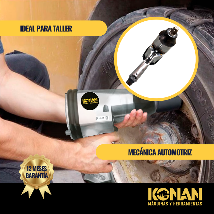 Kit De Herramientas Neumáticas Prof 71 Pcz Konan - Vista 9