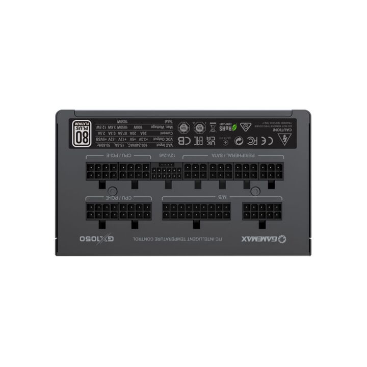 Fuente 1050W Gamemax 80Plus Platinum GX-1050Pro - Vista 2
