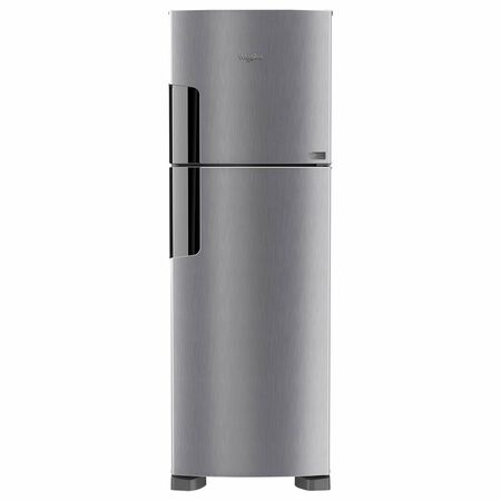 Heladera Top Mount No Frost Whirlpool Wrm42hk 386 Lts Inox