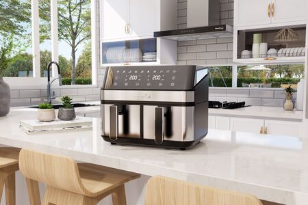 Freidora de Aire Morelli Air Fryer Fritello Duo