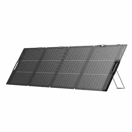 Panel Solar Portátil EcoFlow Diseño Bifacial 220W Eficiencia Conversión Hasta 25%