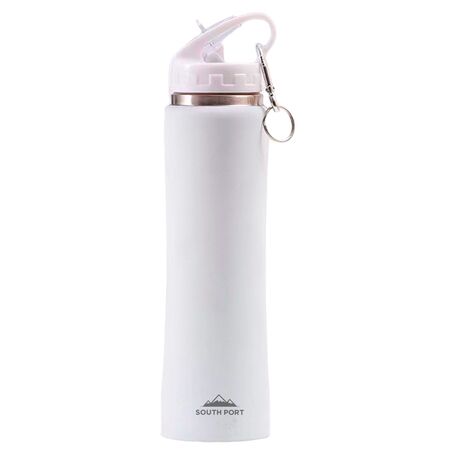 Botella Térmica Deportiva Blanca 750ml Gadnic Termo de Acero Inoxidable