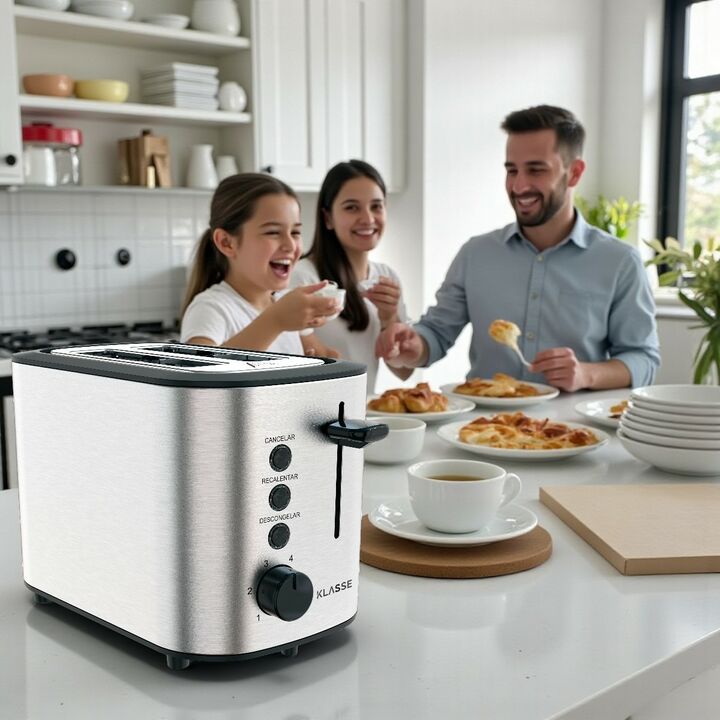 Tostadora Klasse acero inoxidable (KS8002) - Vista 3