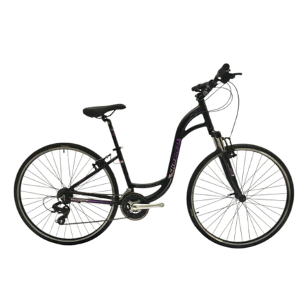 Bicicleta SkindRed Breda R28 Negro con Violeta