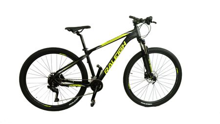 Bicicleta Raleigh Mojave 4.0 Talle 19"-L _ Negro-Verde - Biplato (2x9) - Frenos a disco hidraulicos - Rodado 29 _ Linea 2026