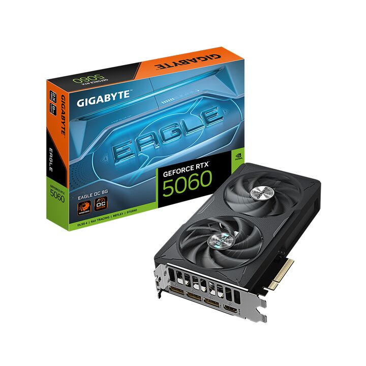 Placa de Video 8GB RTX5060 Ti Gigabyte Eagle Oc  - Vista principal