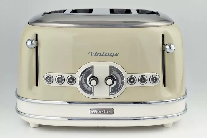 Tostadora Eléctrica Ariete Vintage Beige 4 Ranuras - Vista 2